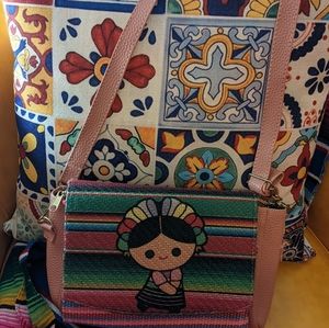 Purse with Lele  hand crafted and made in Mexico